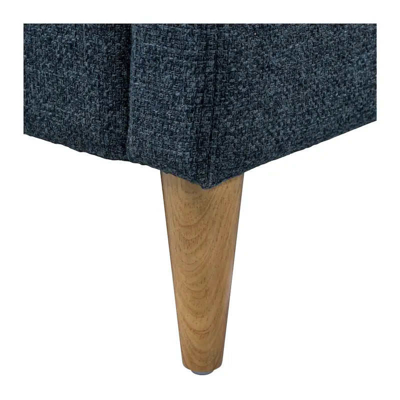 Modern Minimalist Upholstered Accent Armchair Solid Wood Legs Multi-Color