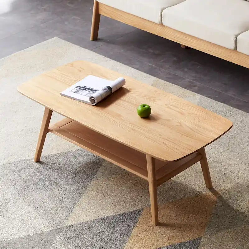 Center table Low Table 100% solid wood Top plate Desk Coffee table, Study desk Work from home